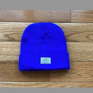 Bright Blue Knit Beanie